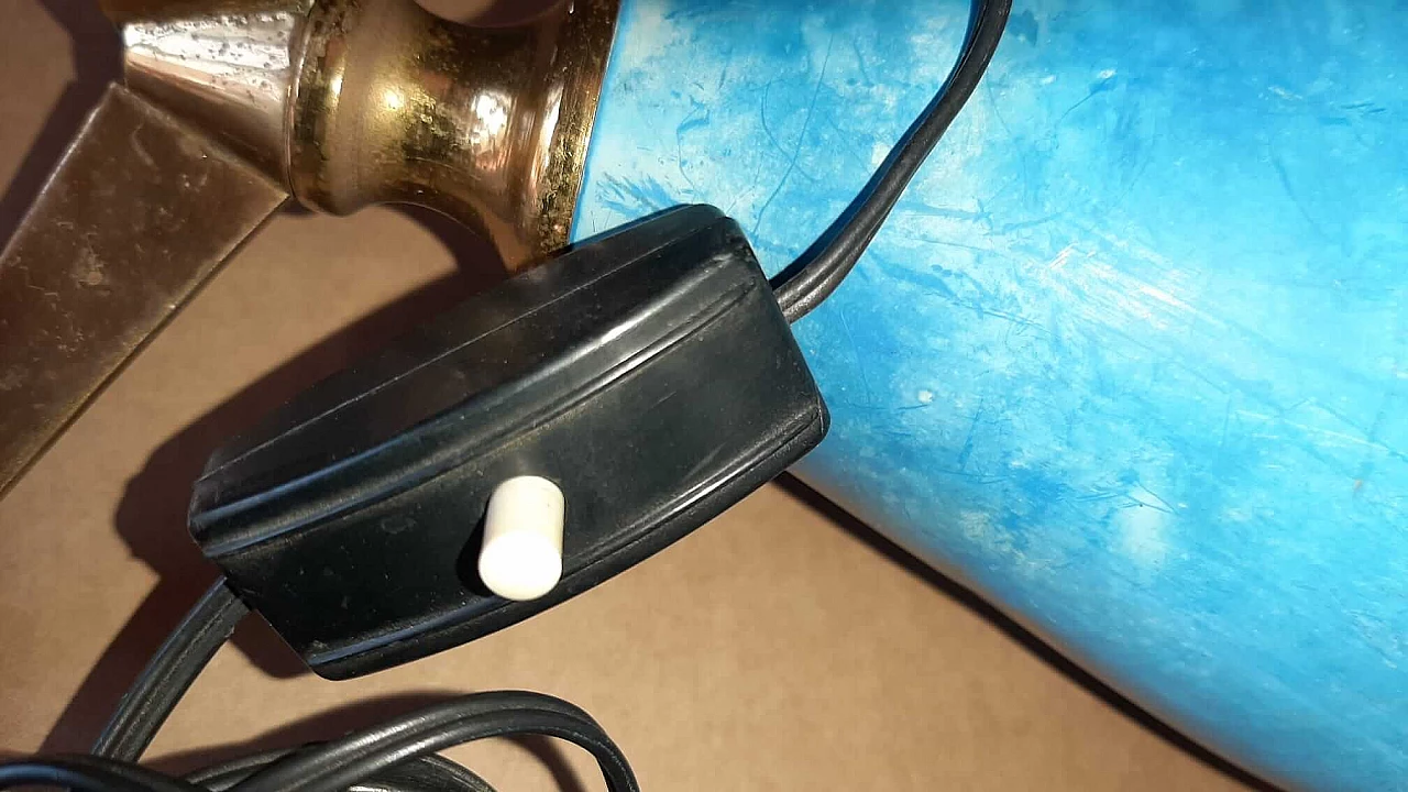 Metal table lamp, 1950s 1205475