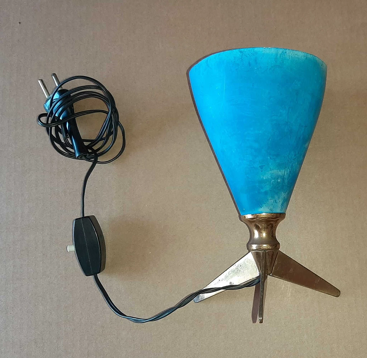 Metal table lamp, 1950s 1205477