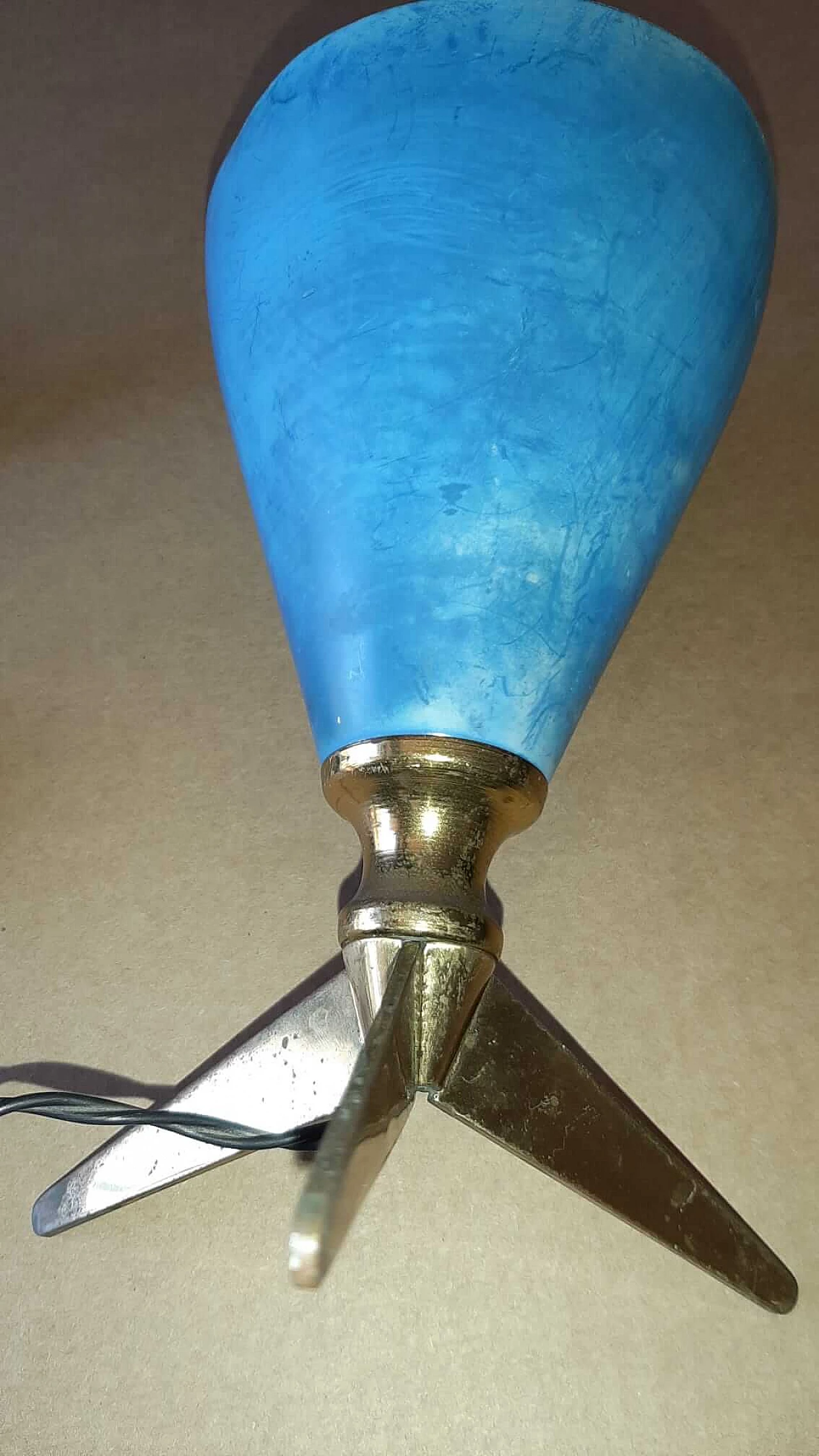 Metal table lamp, 1950s 1205478