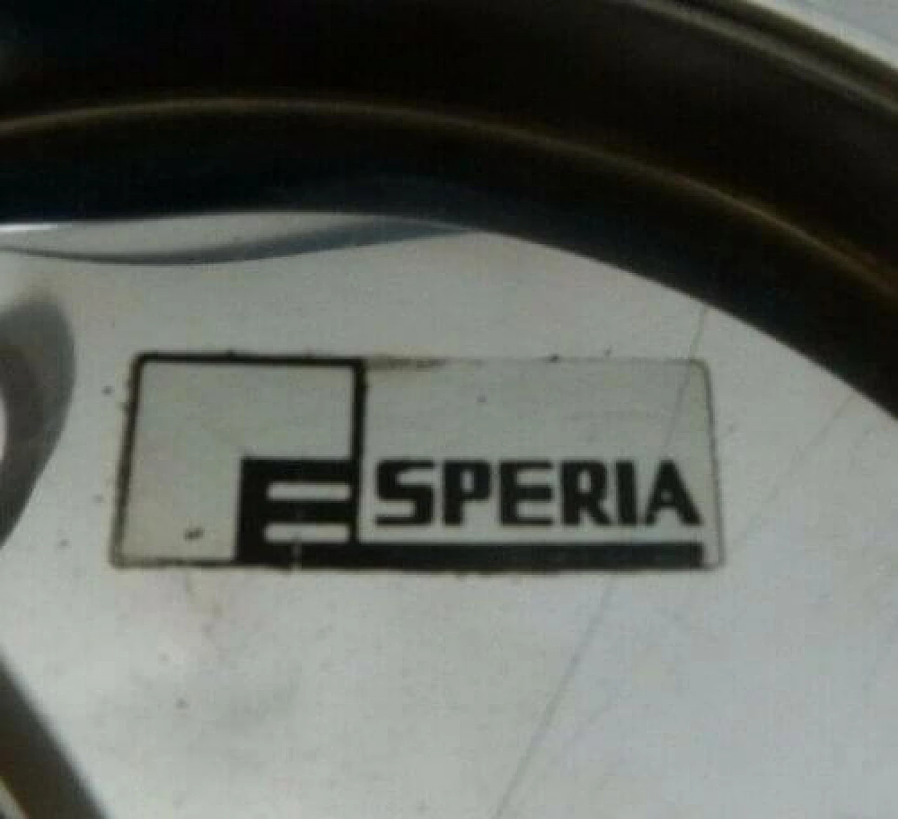 Esperia glass ceiling lamp, 70s 1205558