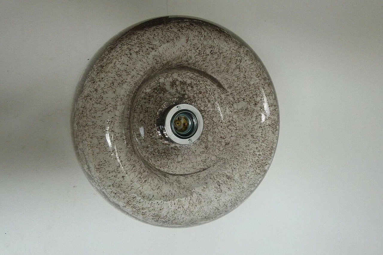 Esperia glass ceiling lamp, 70s 1205560