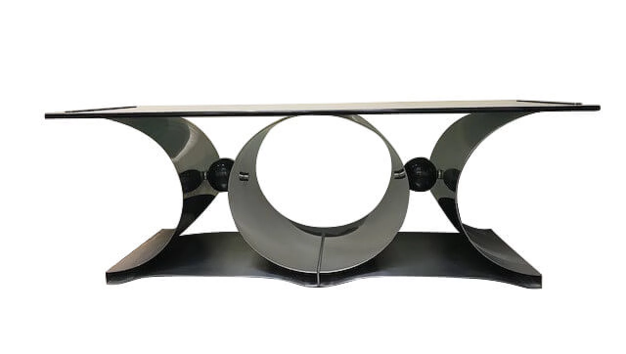 Tavolino da salotto francese di Francois Monnet, anni '70 1206210