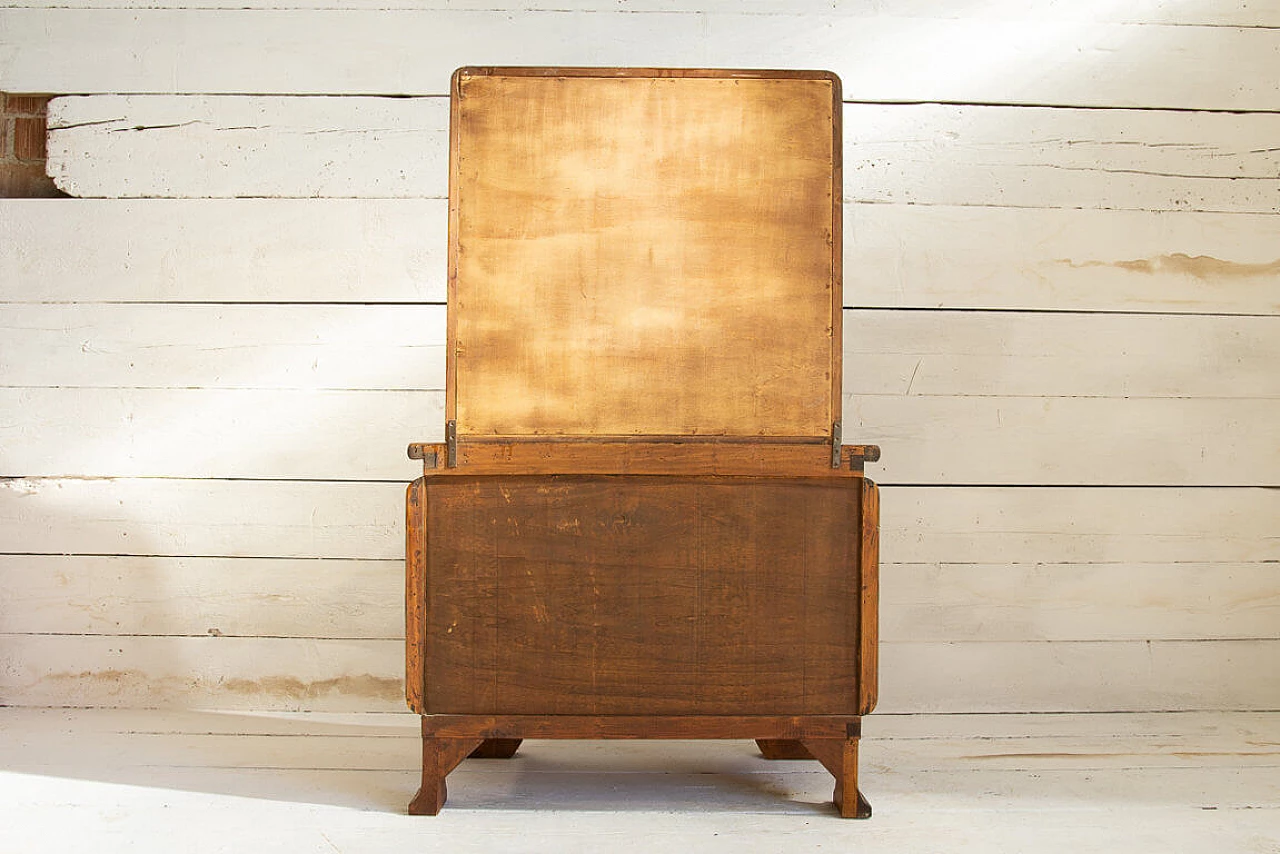 Art Deco cabinet in olive burl, Ulrich style, 1930s 1206373