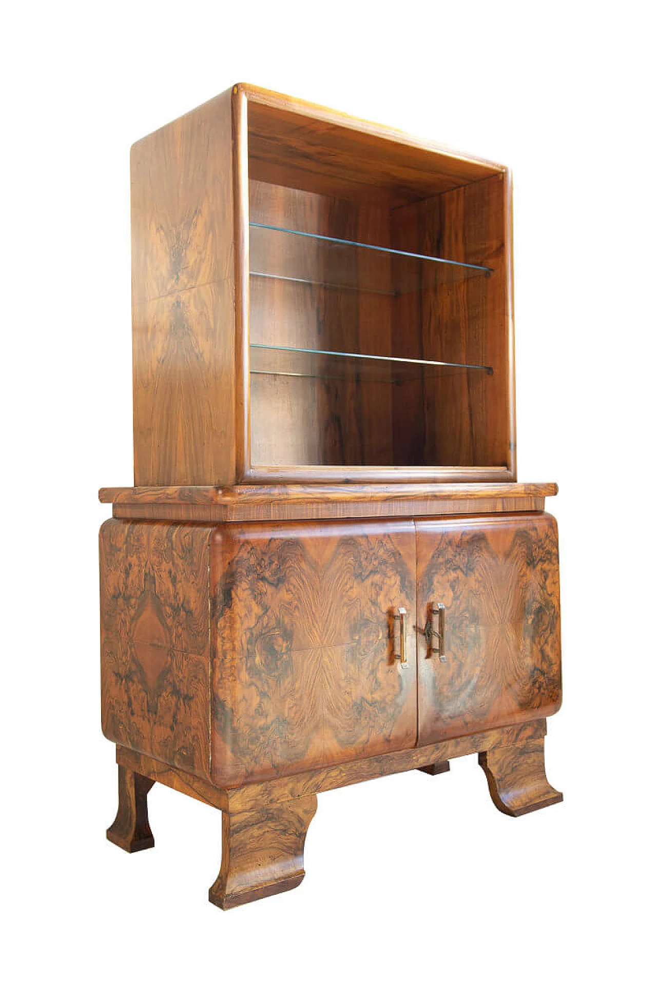 Art Deco cabinet in olive burl, Ulrich style, 1930s 1206396