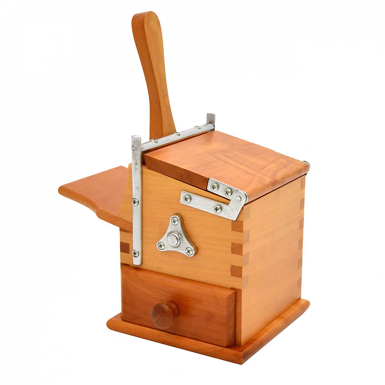 Grattugia per formaggio in legno di pero di Davide Piazza per Twergi, anni '80-'90 1206659