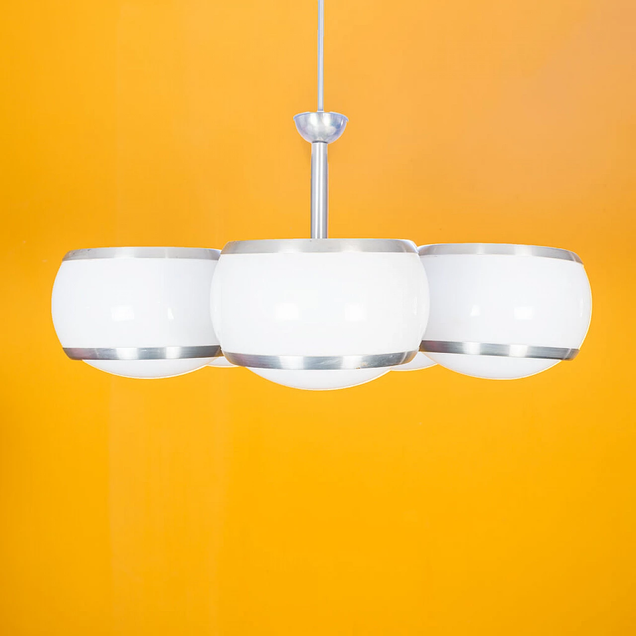 Perspex chandelier with 5 lights by Stilux Milan, 60s 1206862