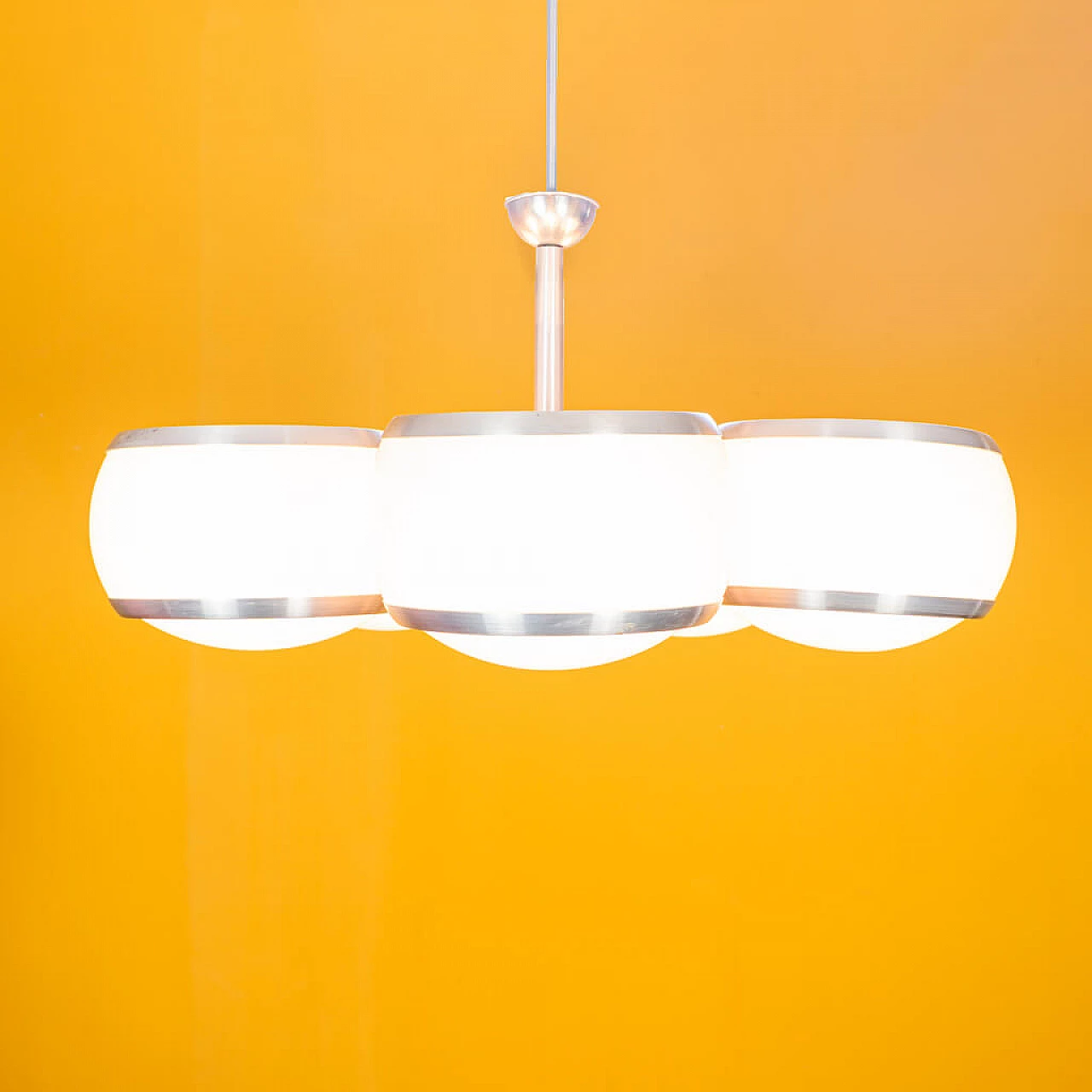 Perspex chandelier with 5 lights by Stilux Milan, 60s 1206863