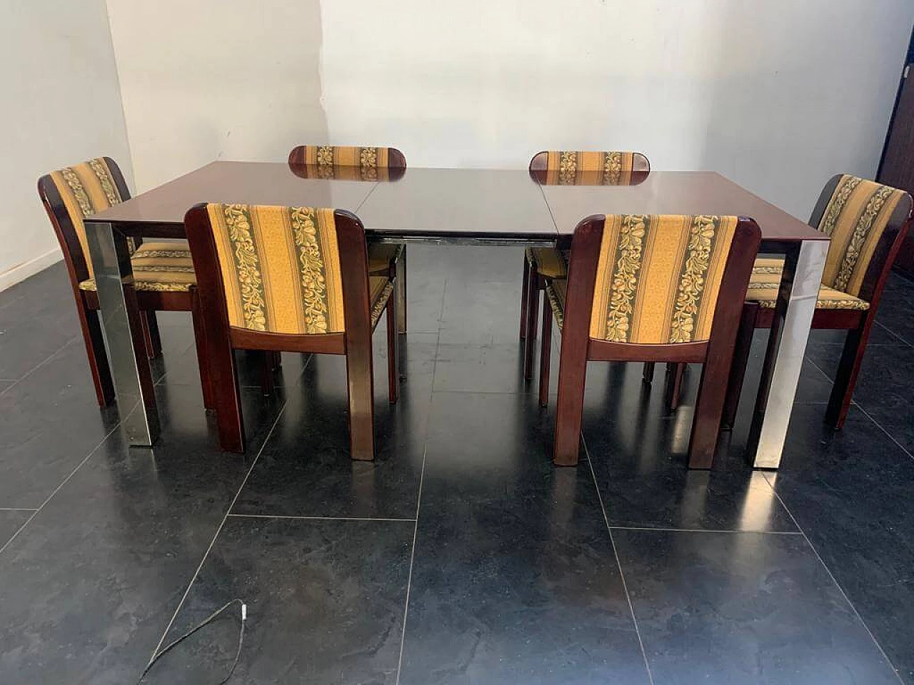 6 Rosewood chairs, 70s 1206893