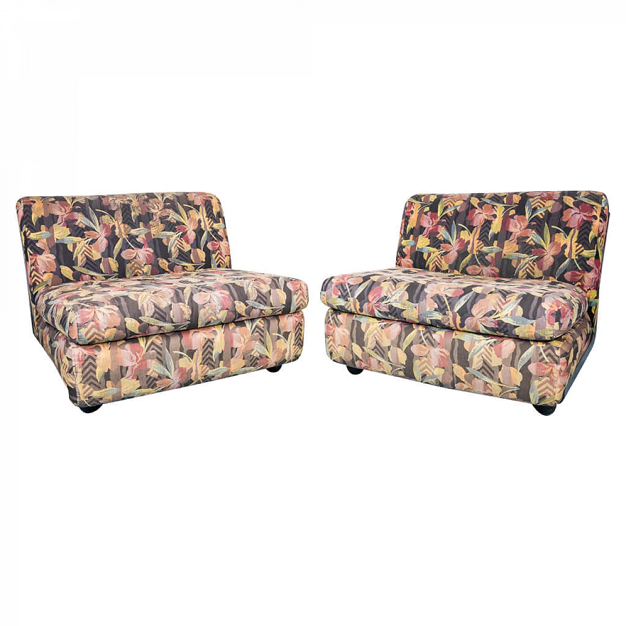 Pair of Amanta armchairs by Mario Bellini for B&B Italia, 70s 1207148
