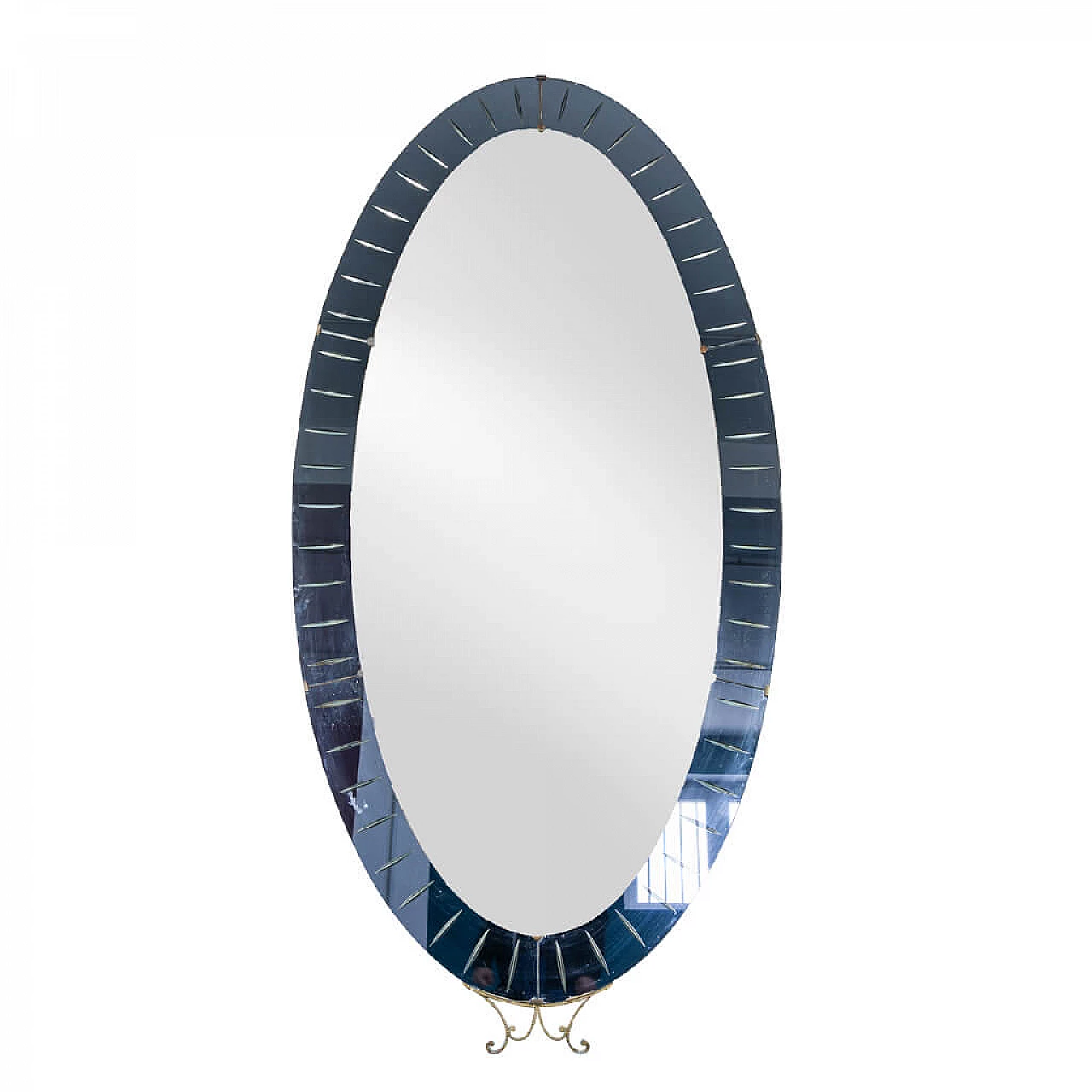 Specchio di Pierluigi Colli per Cristal Art, anni '50 1207537