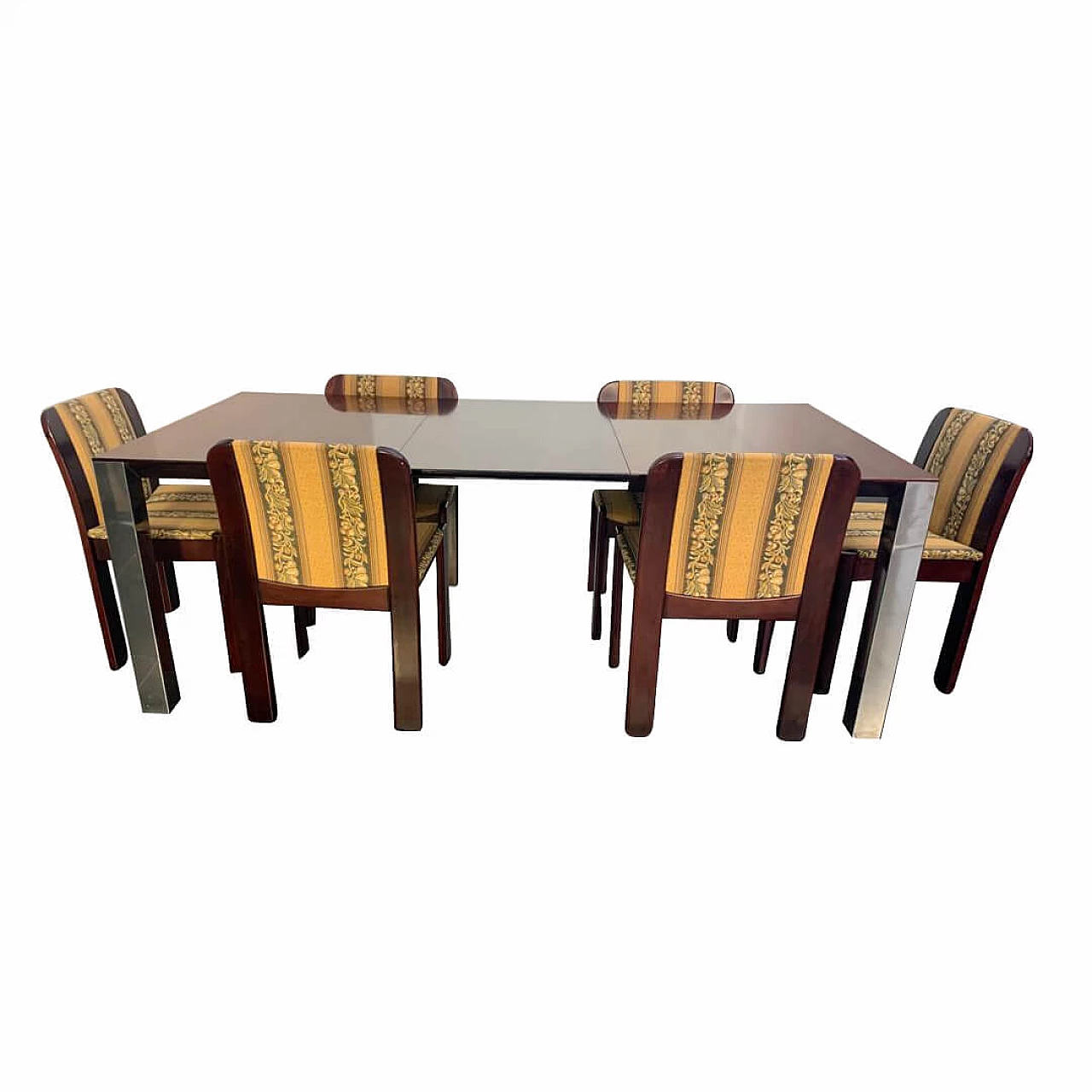 6 Rosewood chairs, 70s 1207611