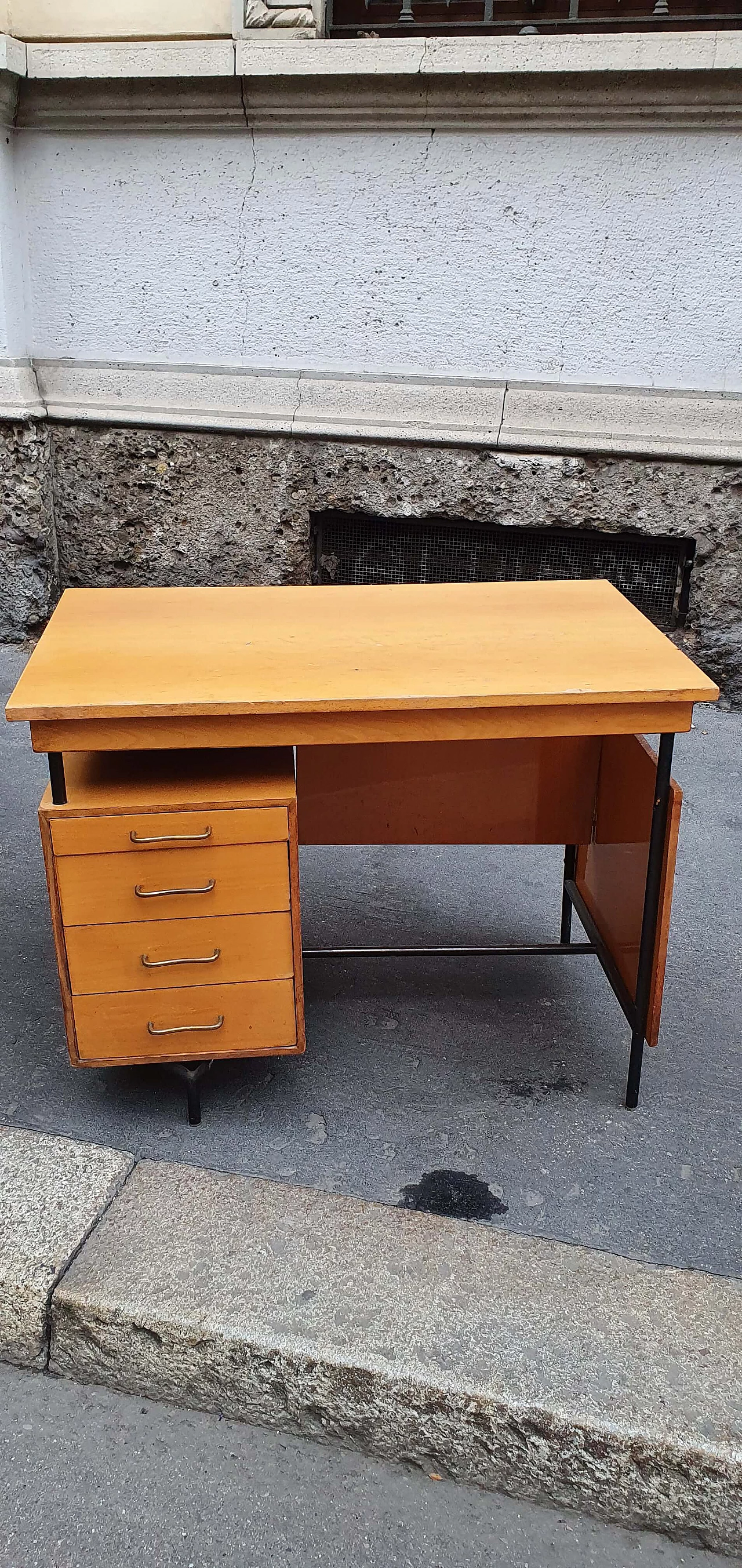 Italian writing desk by Ferretti company, 1950s 1208733