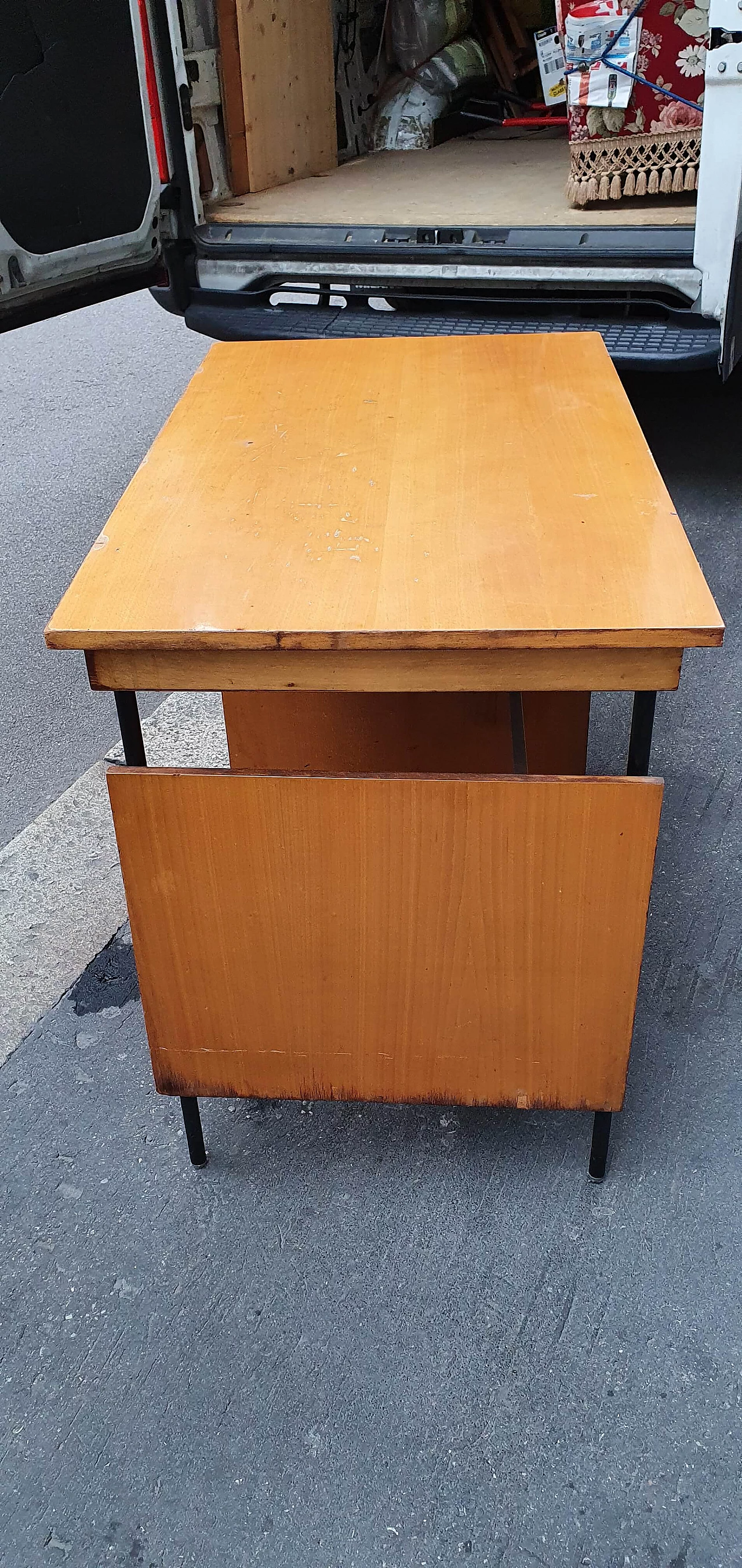 Italian writing desk by Ferretti company, 1950s 1208734