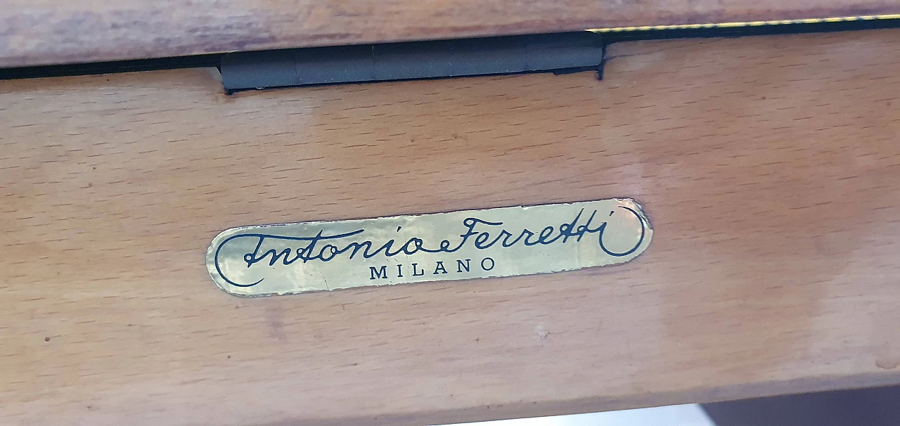 Italian writing desk by Ferretti company, 1950s 1208735