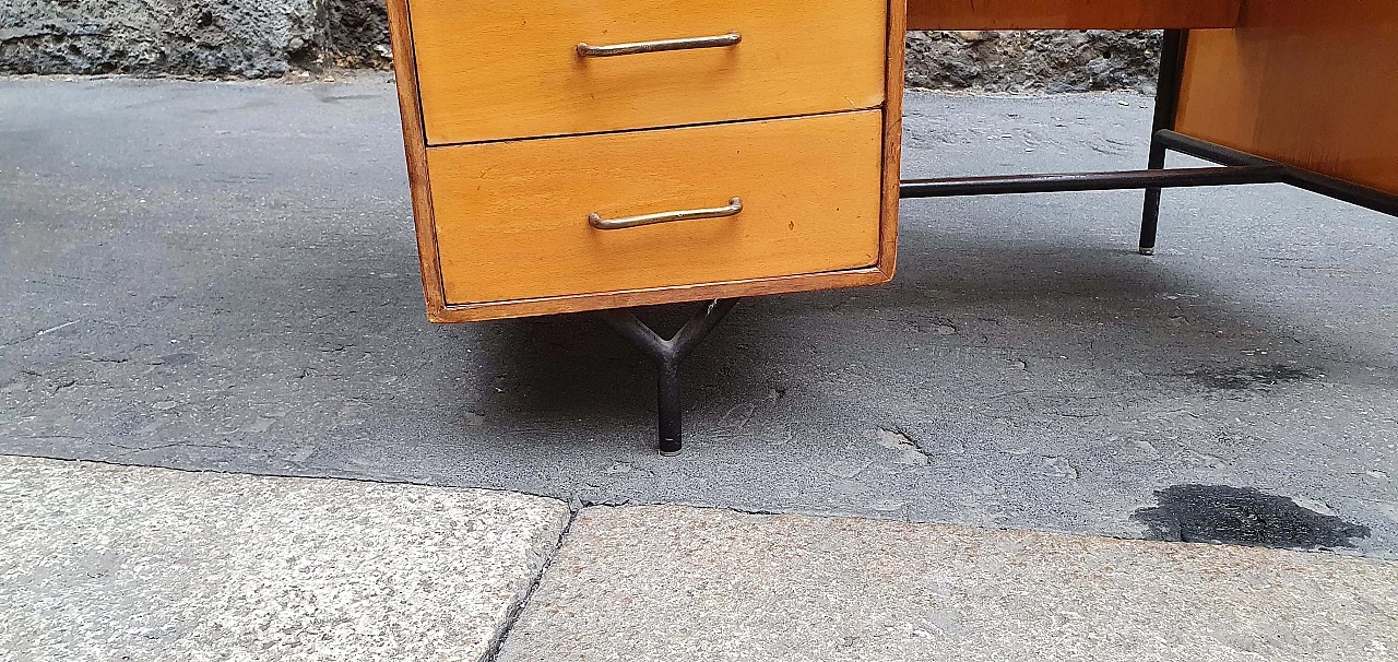 Italian writing desk by Ferretti company, 1950s 1208737