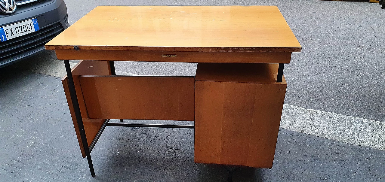 Italian writing desk by Ferretti company, 1950s 1208738