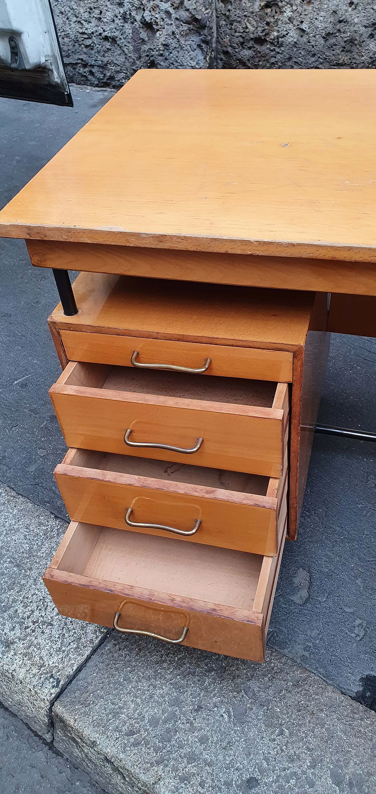 Italian writing desk by Ferretti company, 1950s 1208739