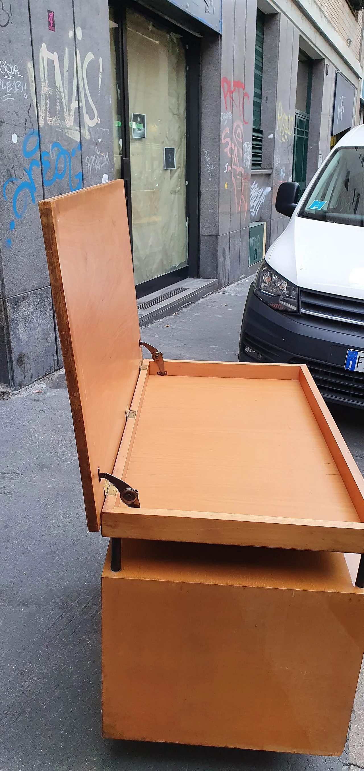 Italian writing desk by Ferretti company, 1950s 1208742