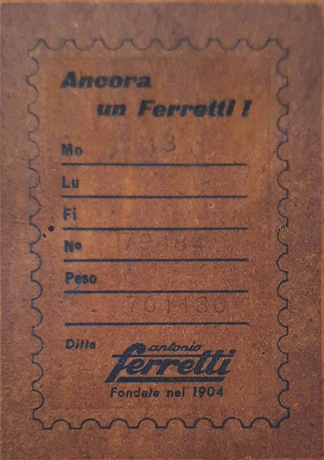 Italian writing desk by Ferretti company, 1950s 1208746