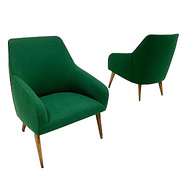 Pair of armchairs by Gio Ponti for Cassina, 60s