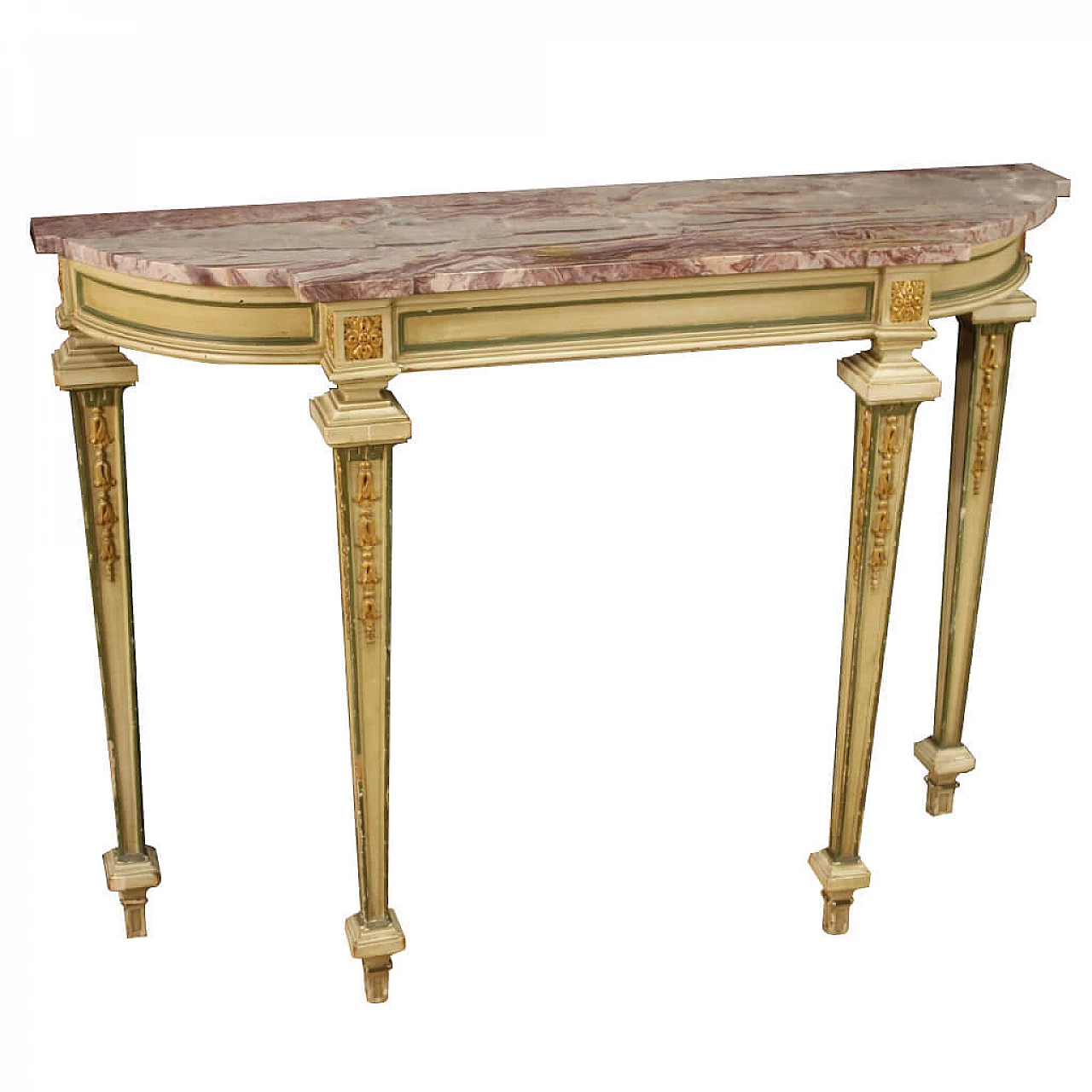 Console con piano in marmo in stile Luigi XVI 1208786