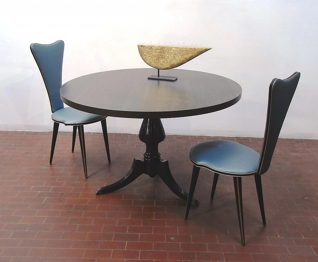 Empire style round table, 40s 1208804