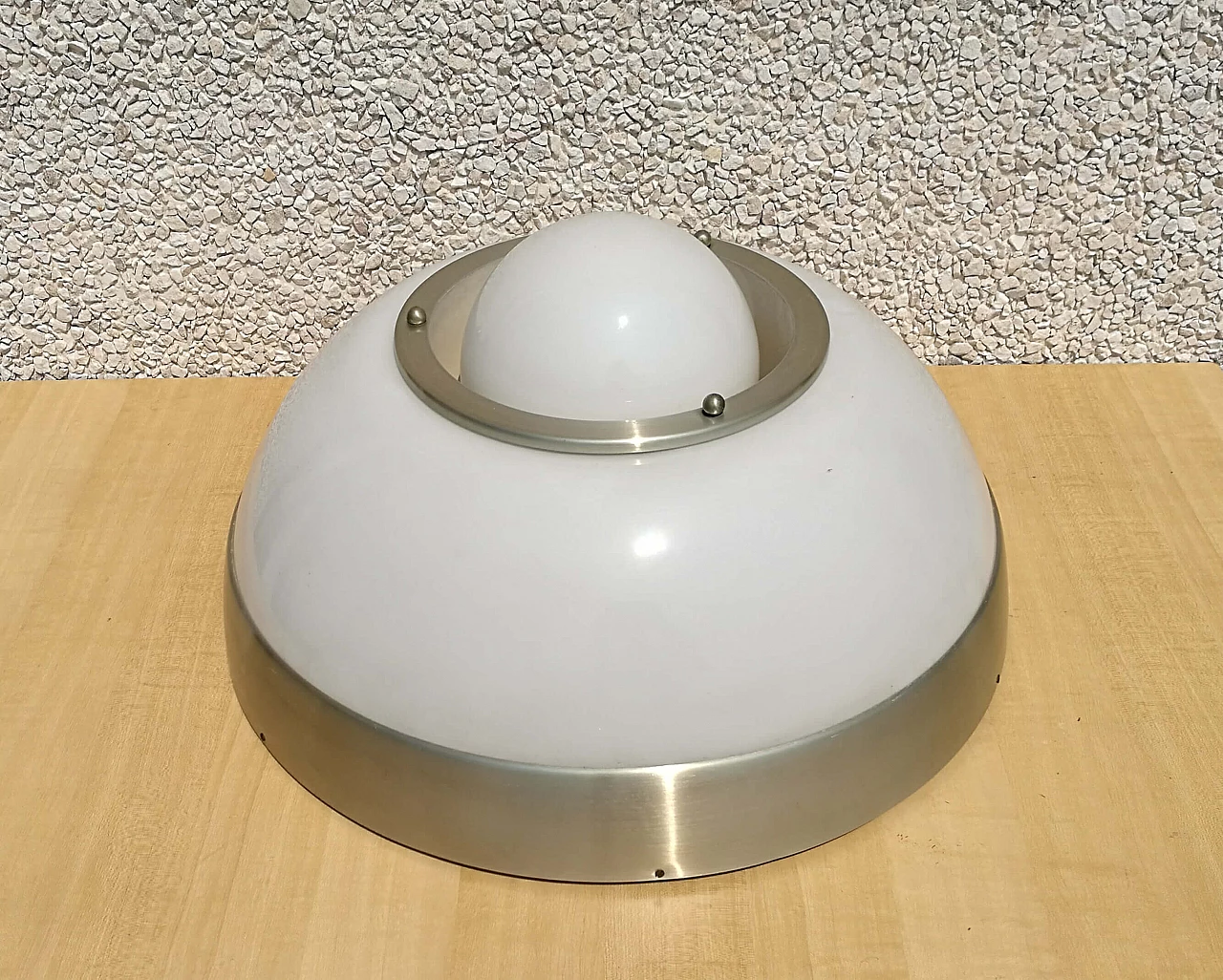 Space Age ceiling lamp by LUMI, 1960s 1208864