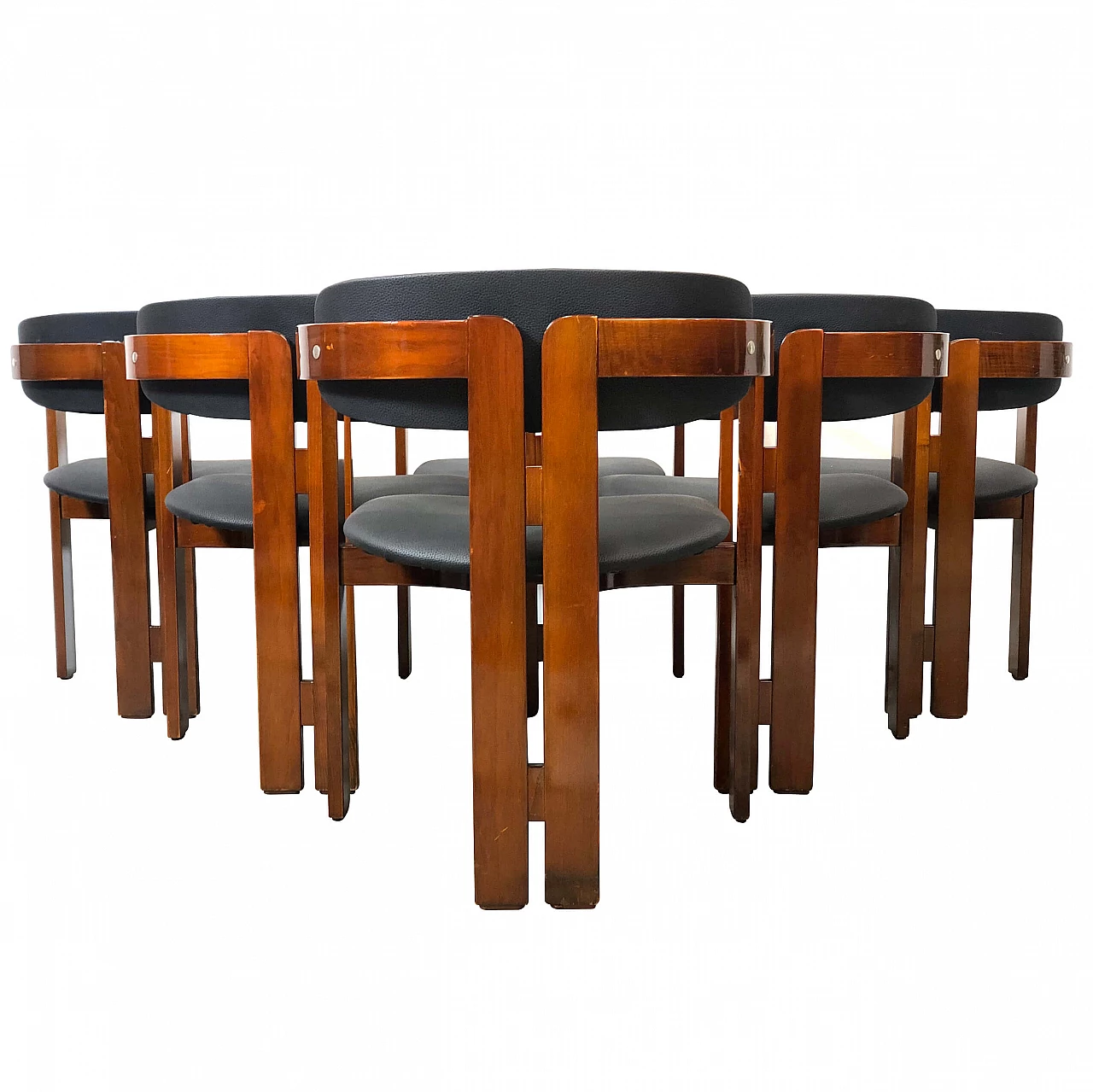 6 Sedie Pigreco di Tobia Scarpa e Emilio Mantese, 1959 1209020