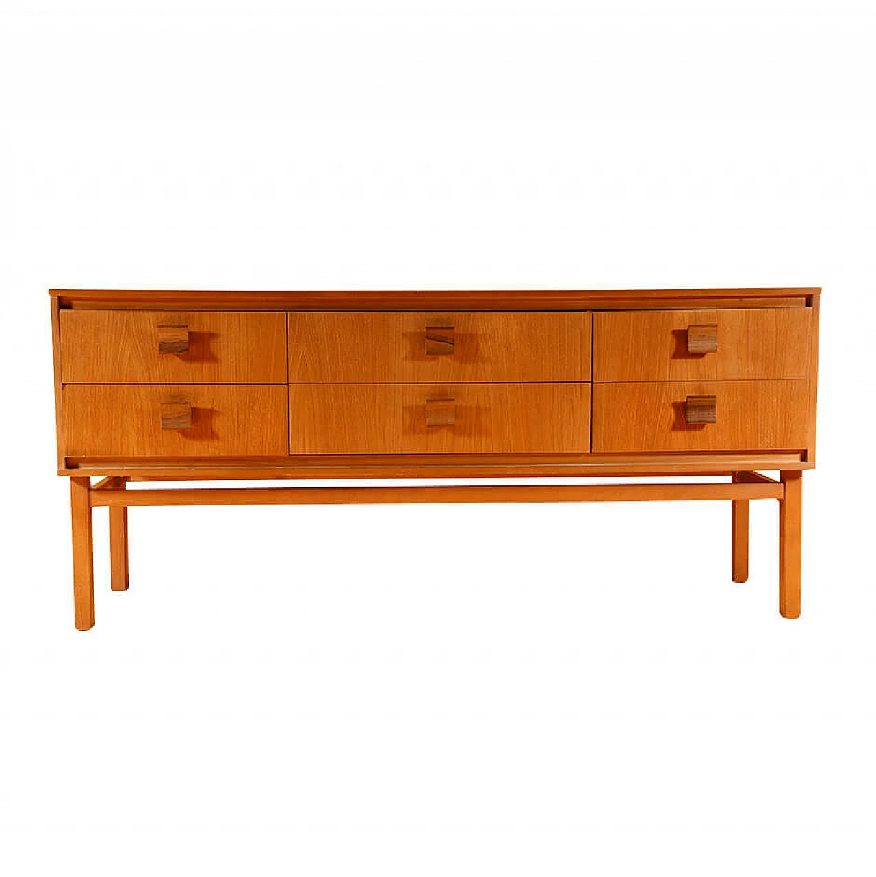 Credenza in stile scandinavo in teak, anni '50 1209810