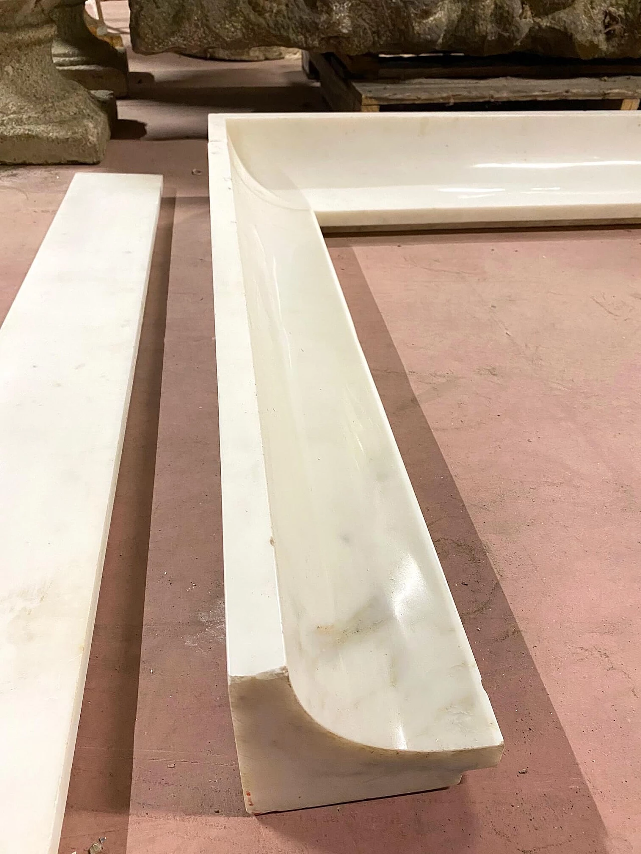 Camino in marmo Art Decò, anni '30 1210139