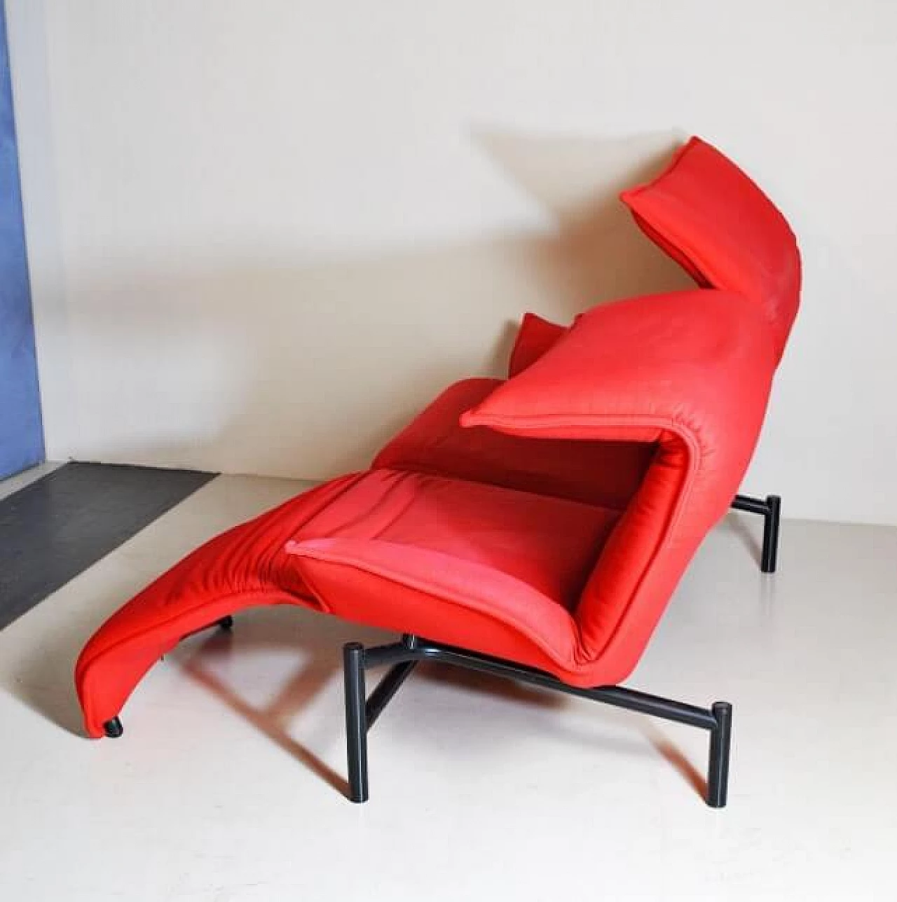 Two-seater fabric sofa by Vico Magistretti for Cassina, 80s 1210439