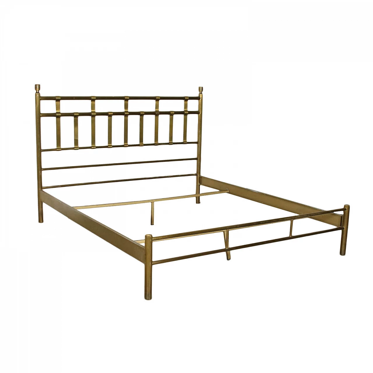 Brass double bed, 60s 1210809