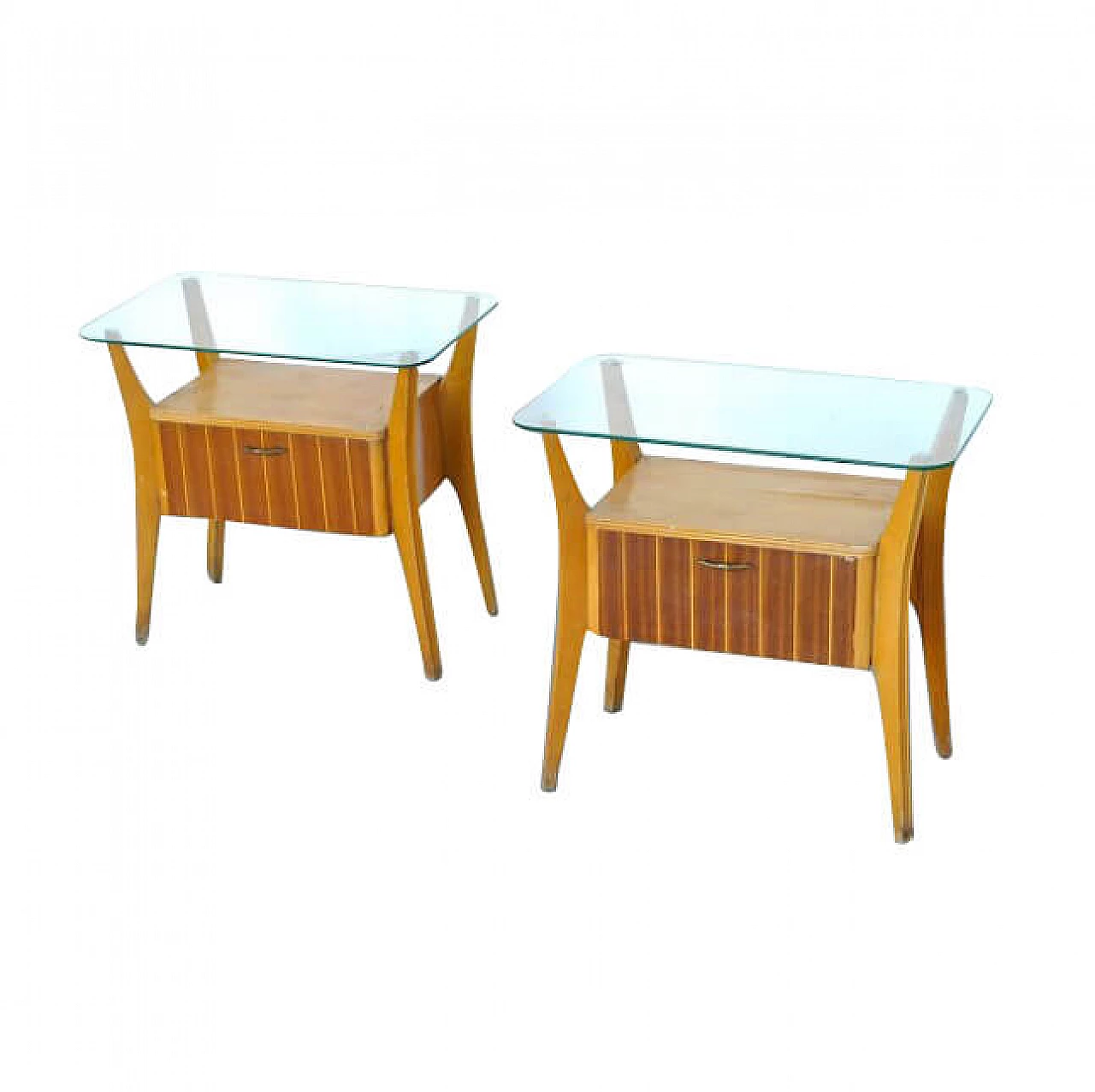 Pair of bedside tables by Gio Ponti for La Permanente Mobili Cantù, 50s 1211046