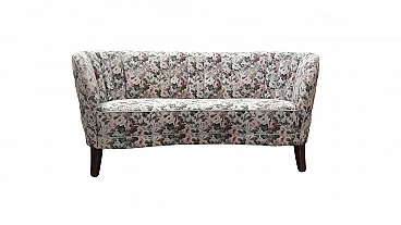 Danish modern curved sofa by Slagelse Mobelvaerk, 1940s