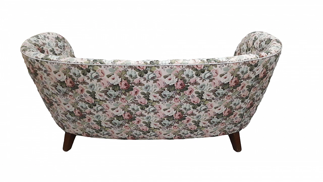 Divano curvo danese di Slagelse Mobelvaerk, anni '40 1211300