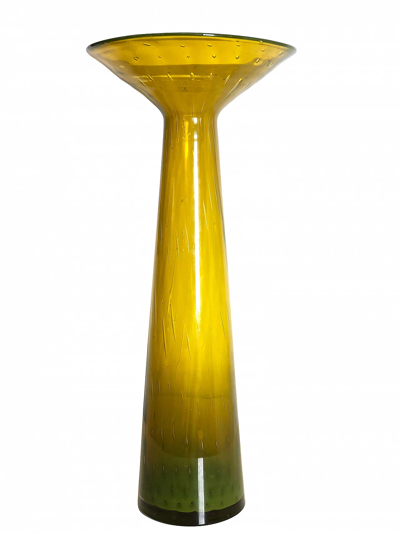 Vaso in vetro di Murano, anni '60 1211615