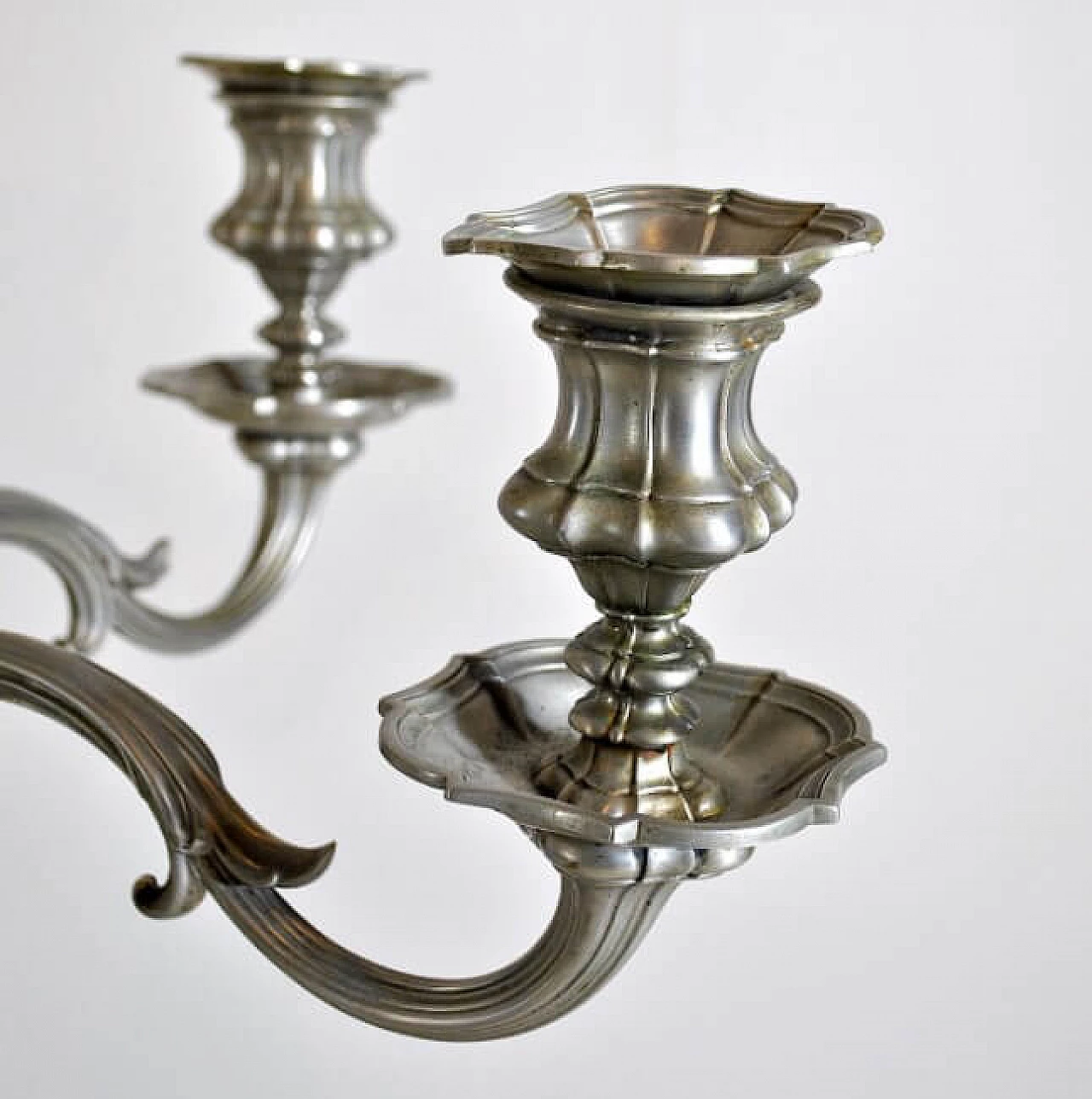 5-armed pewter candleholder, 40s 1211777