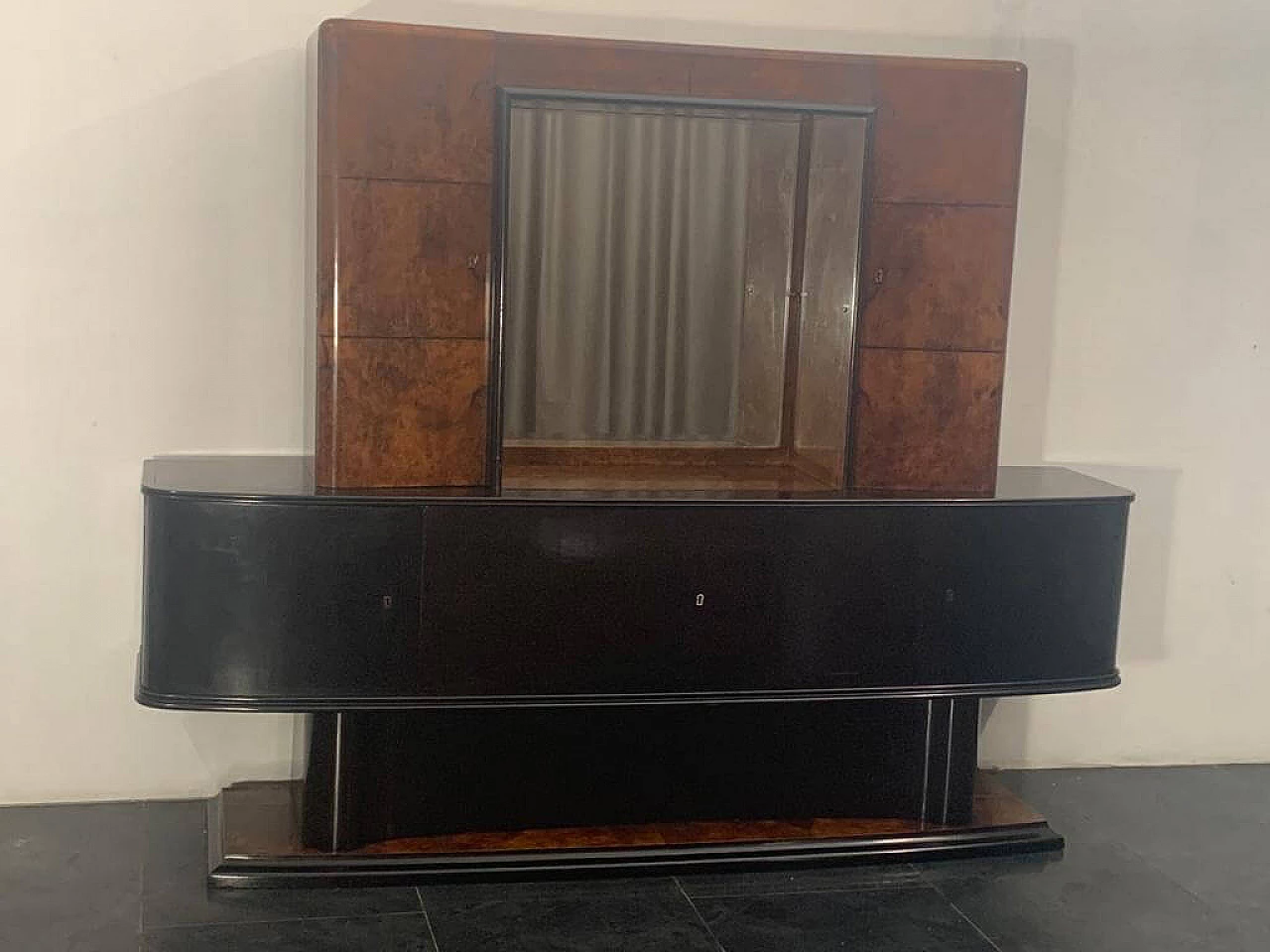 Sideboard in ebony and briarwood, 1930s 1211924