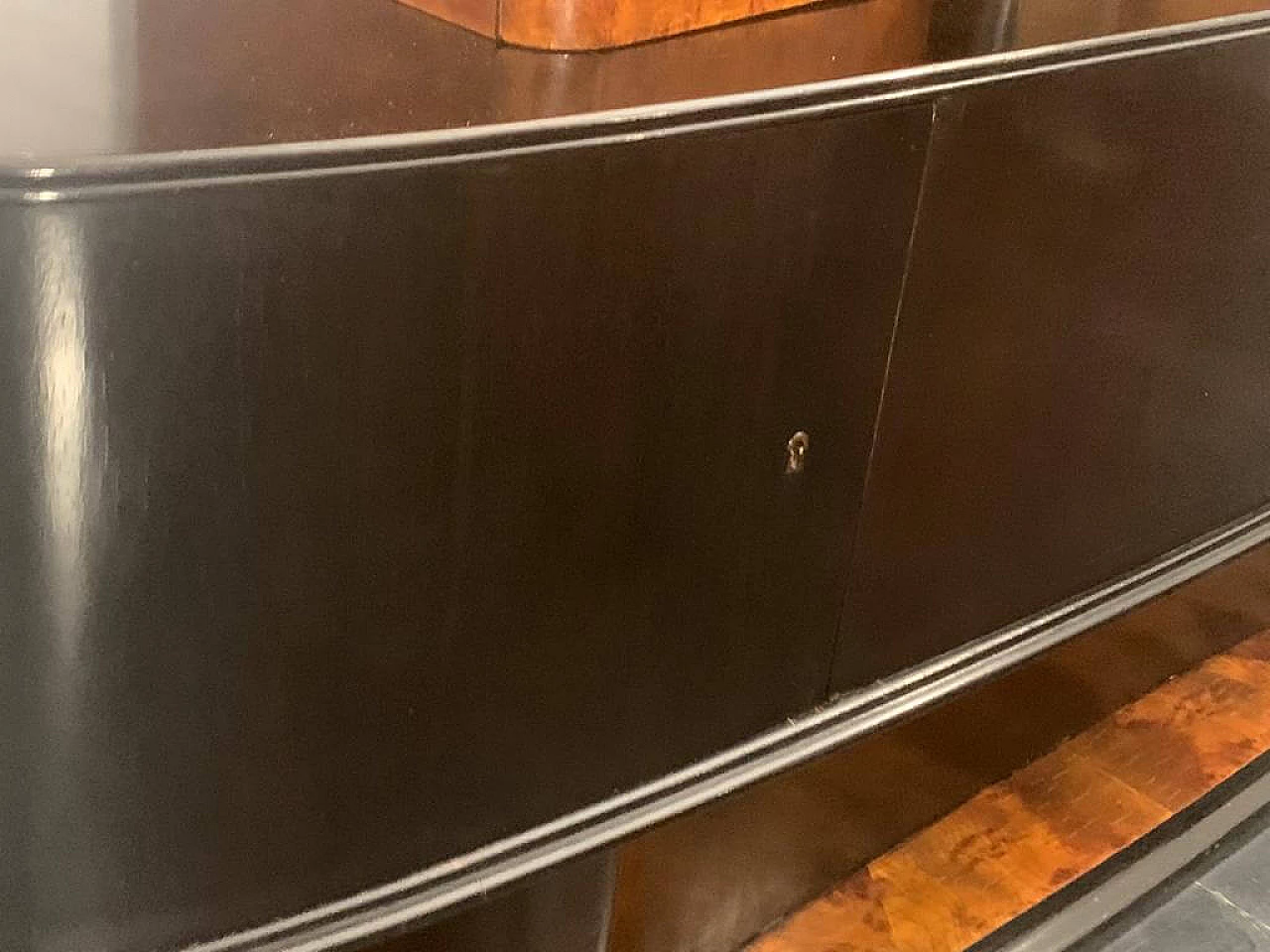 Sideboard in ebony and briarwood, 1930s 1211932
