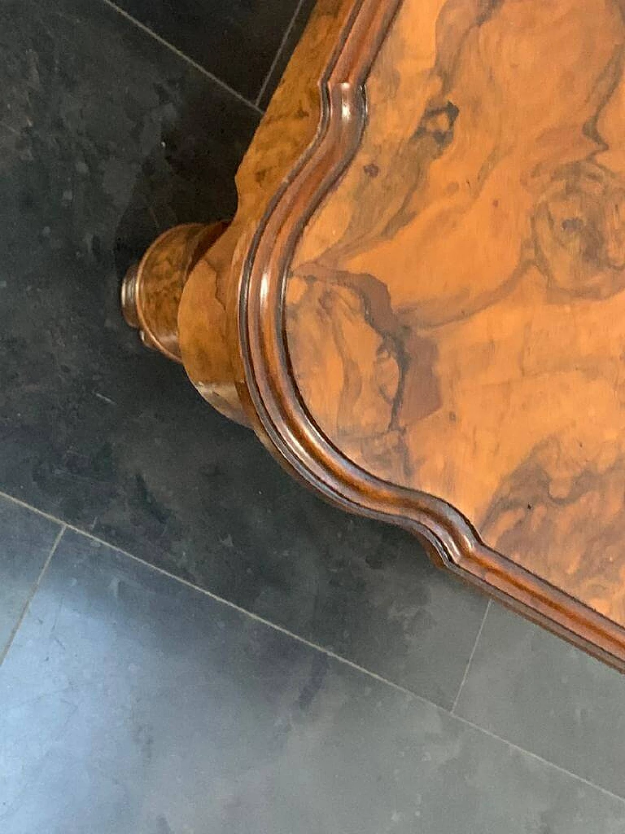 Art Deco carved briar dining table, 1930s 1211988