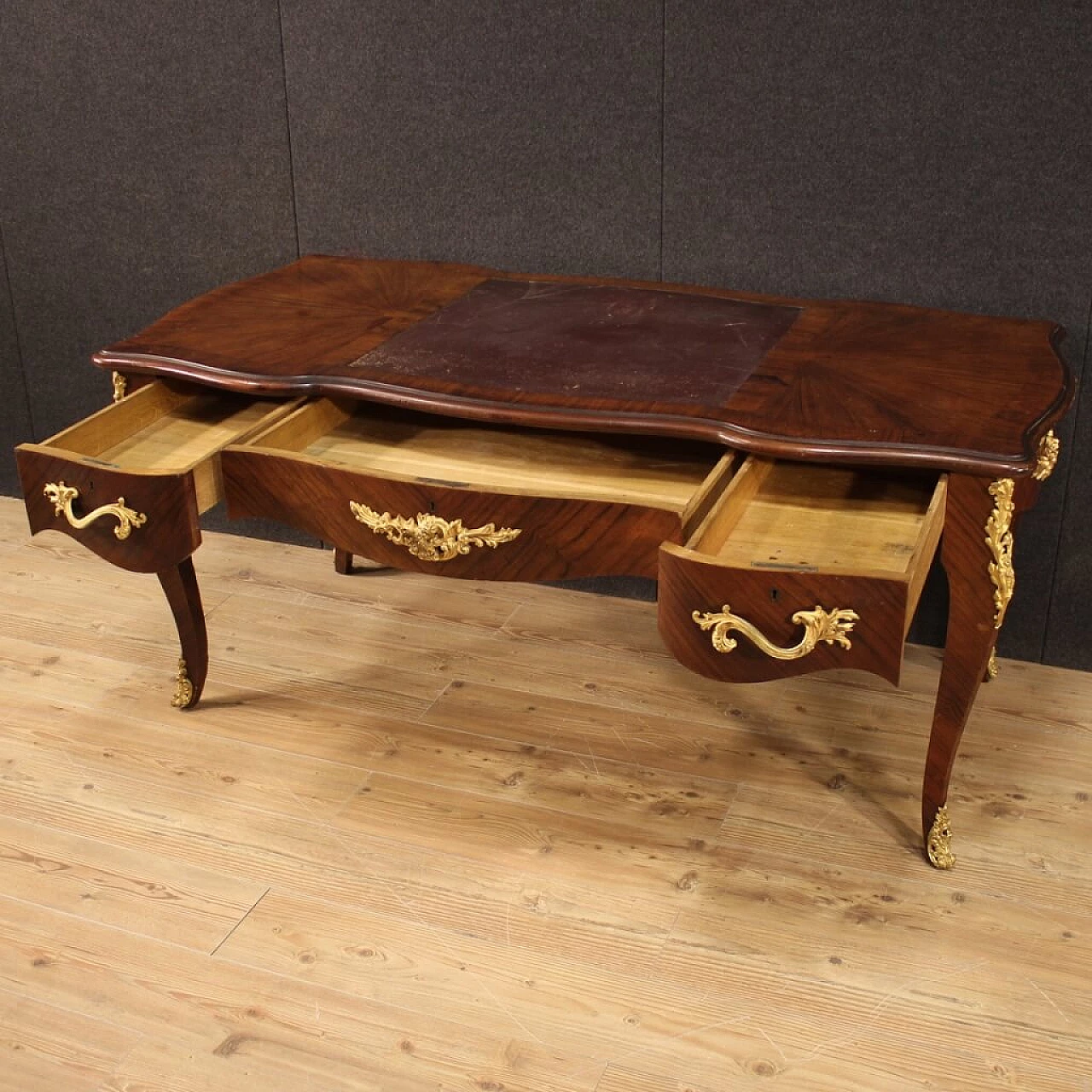 Large Napoleon III style desk, first half 20th century 1212365