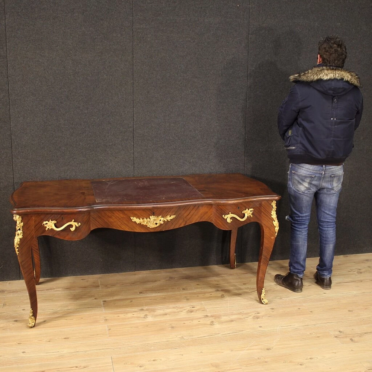 Large Napoleon III style desk, first half 20th century 1212369