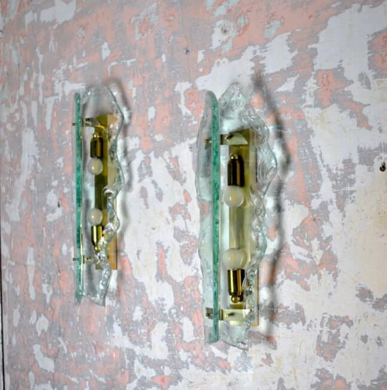 Applique in vetro di Murano di Zeroquattro, anni '60 1212573