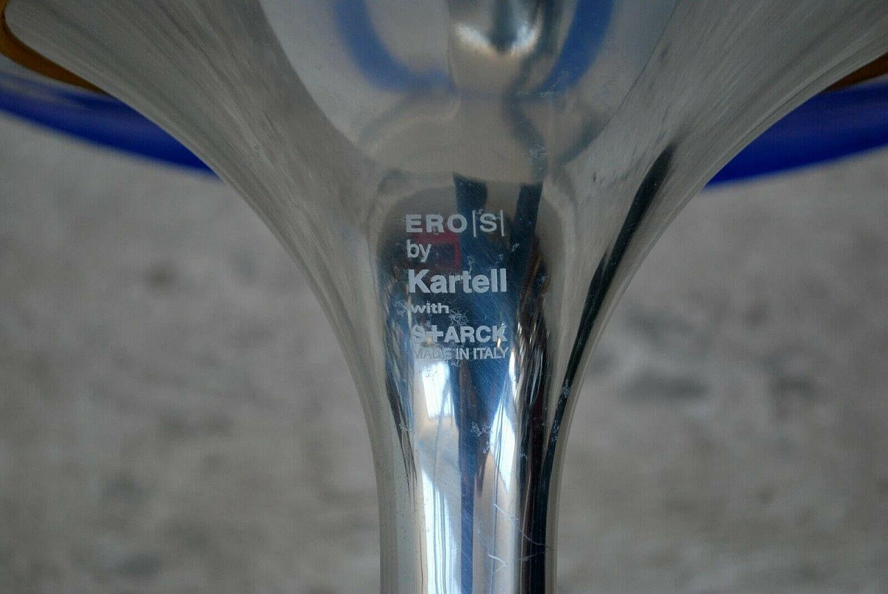 Sedia girevole Eros di Philippe Starck per Kartell, anni '90 1213416