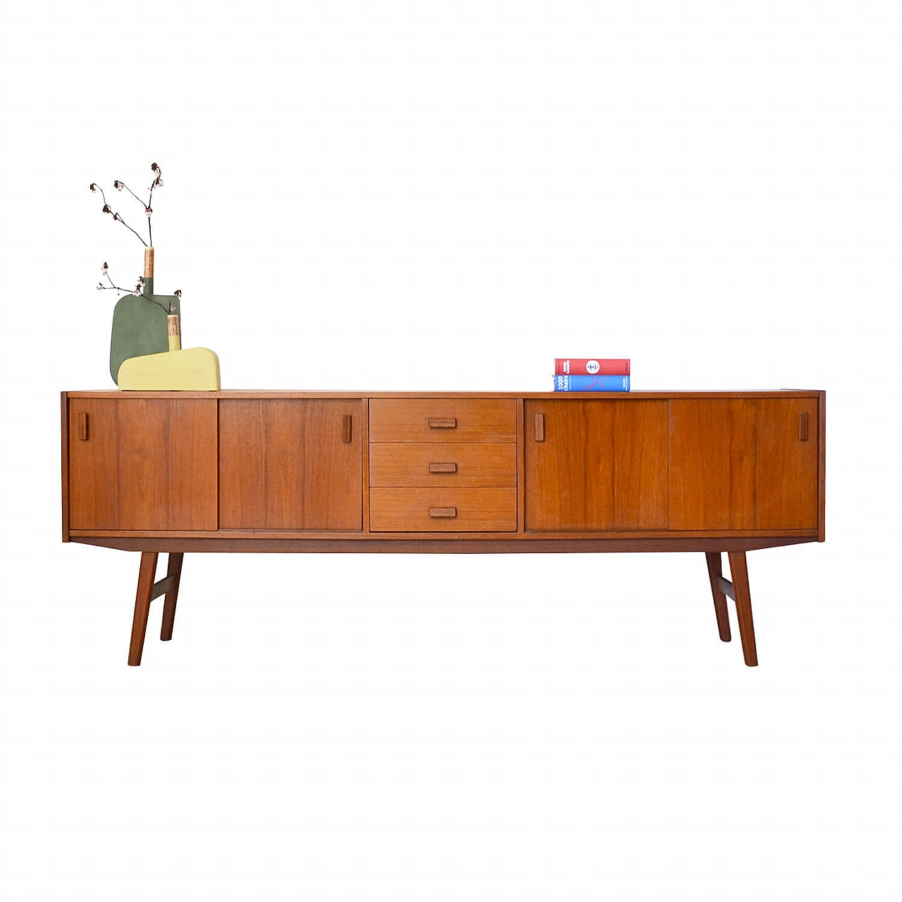Credenza scandinava in teak, anni '60 1213548