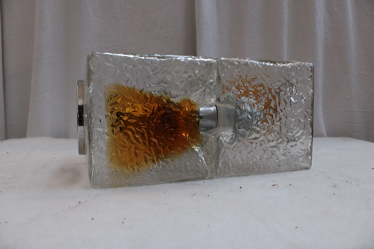 Wall lamp in Murano glass by Toni Zuccheri for VeArt, 60s 1213740