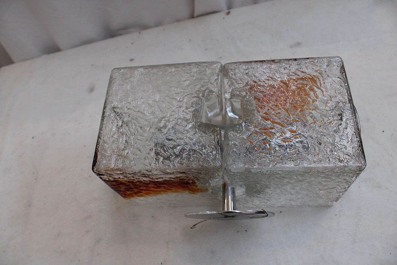 Wall lamp in Murano glass by Toni Zuccheri for VeArt, 60s 1213742