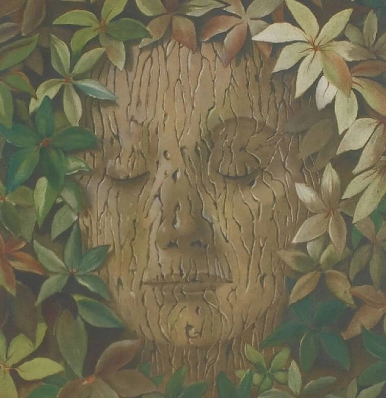 Lithograph by Stanislas Lepri, The Mask, 1975 1213915