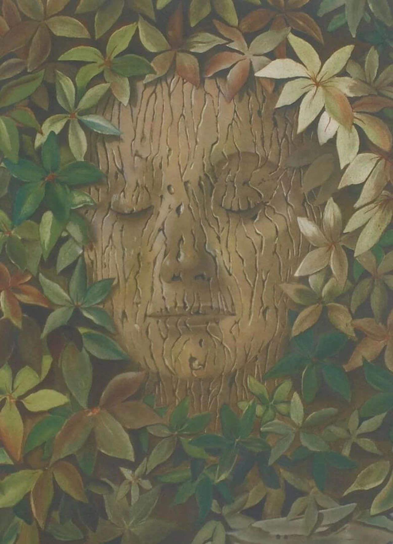 Lithograph by Stanislas Lepri, The Mask, 1975 1213916