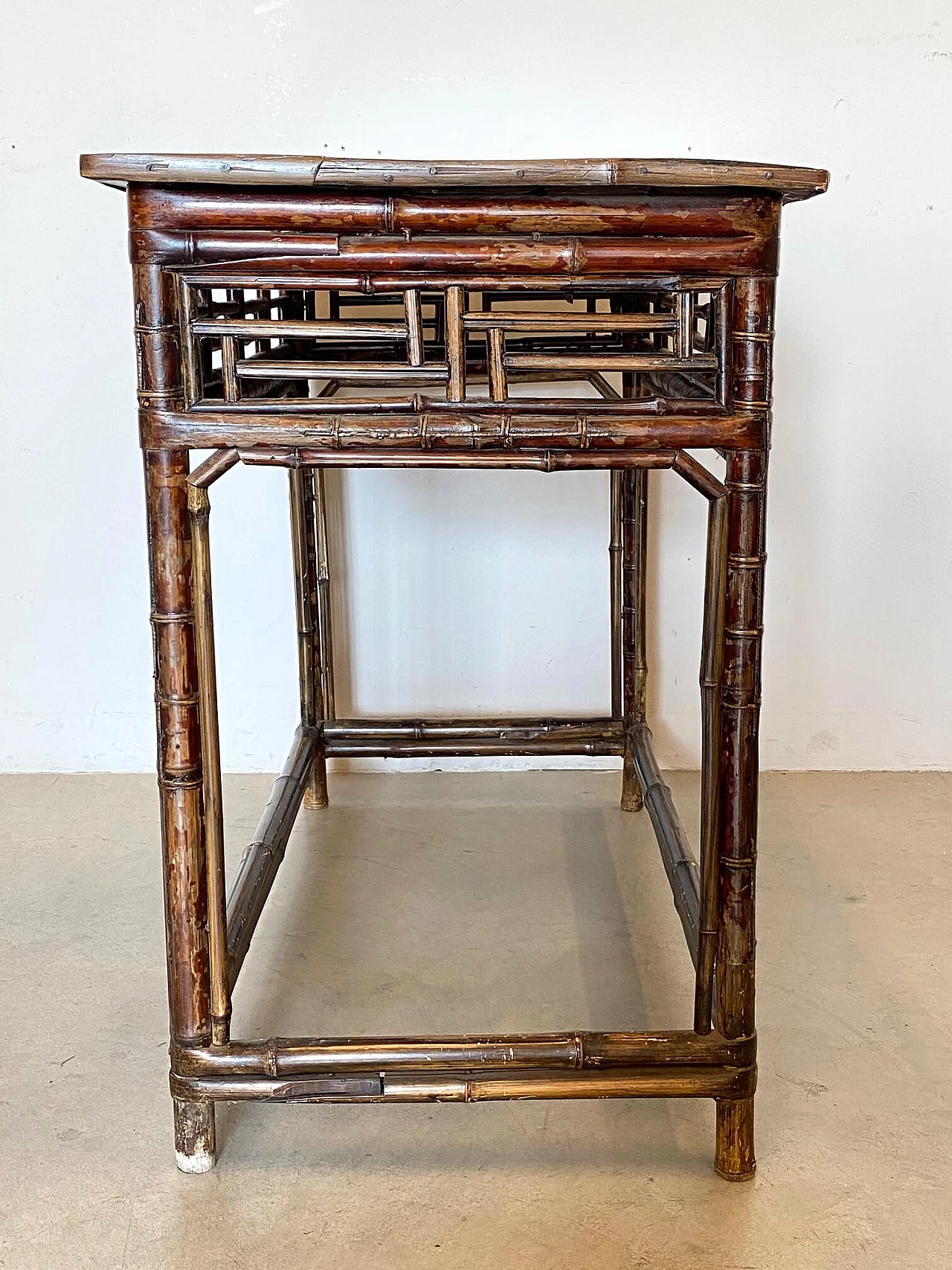 Cinese Bamboo console table, 19th century 1214104